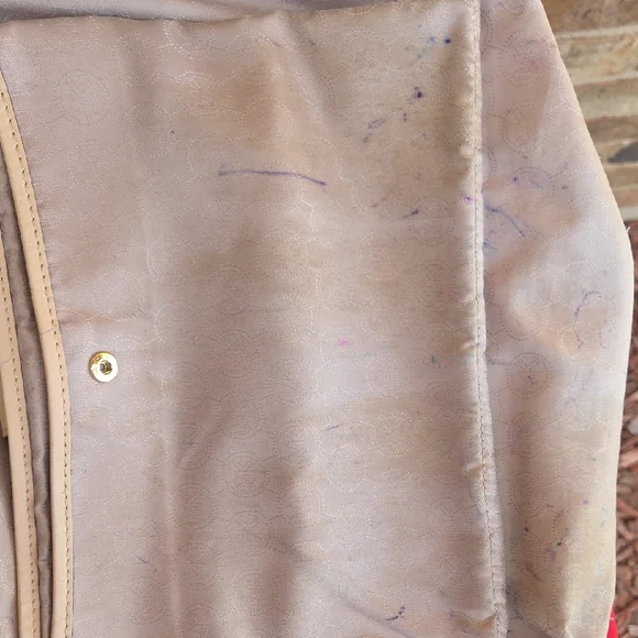 MK Brown Monogram Tote Bag - Picture 15 of 16